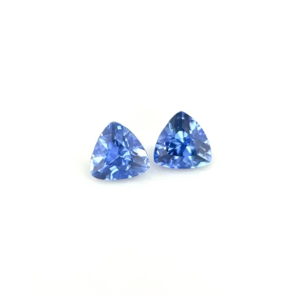 1ct Blue Sapphire Pair - Image 2